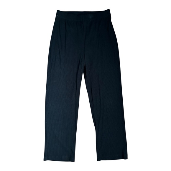 Reformation Whitney Ribbed Pants Elastic Waist Size L - Picture 8 of 14